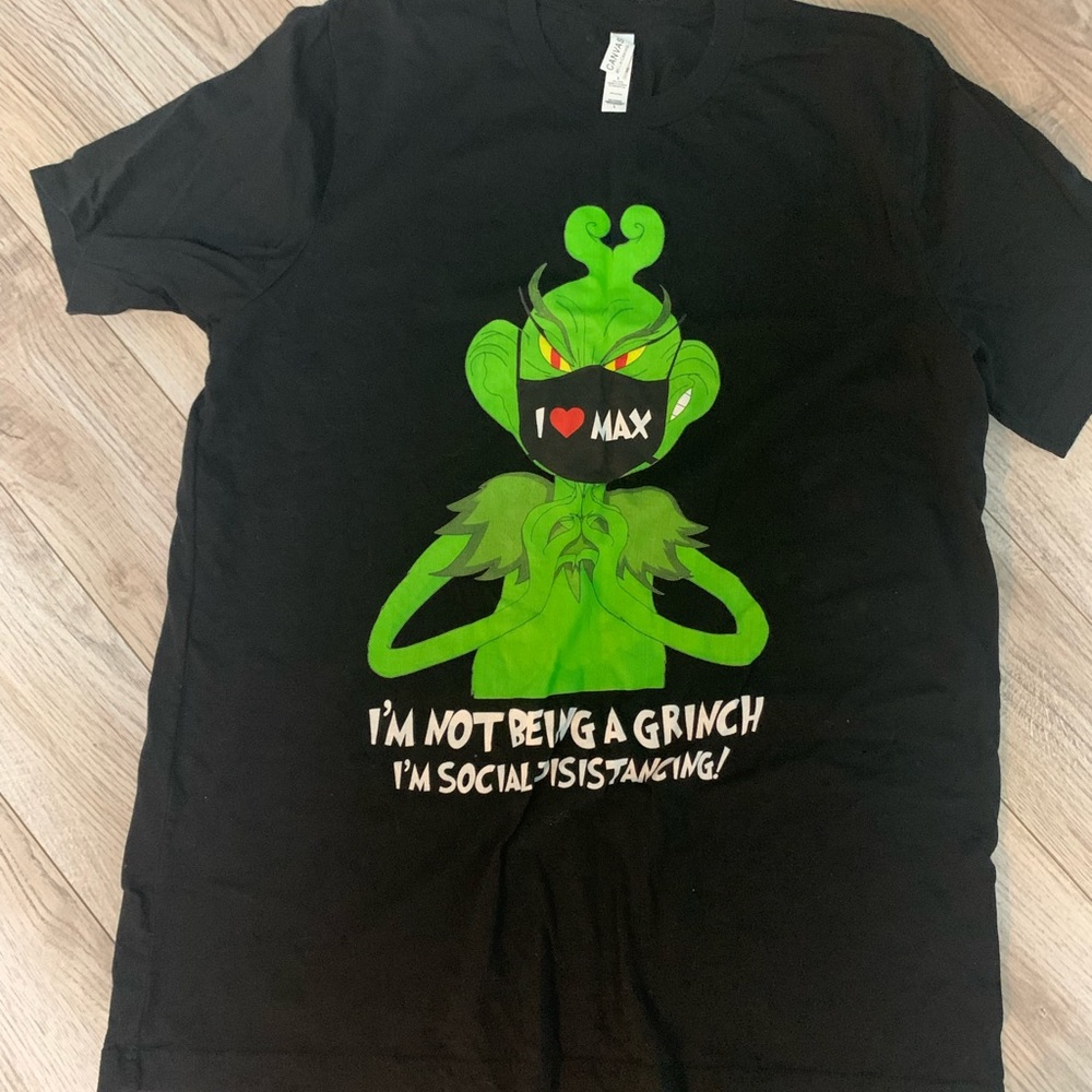 large Grinch Tee